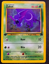 Zubat 70/82 Team Rocket 1st Edition Eng 2000 Regular Mitsuhiro Arita picture