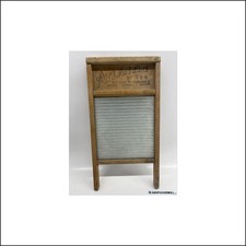 Vintage National Washboard Co. No. 510 with Glass Scrubbing Surface picture