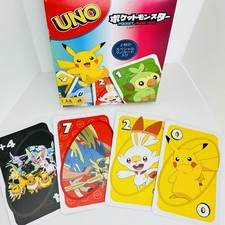 NEW UNO Pokemon Pocket Monsters Card Game Japanese Edition Mattel GNH17 picture