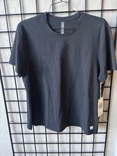 Vuori Women's Feather Tee Washed Black Size Small New picture