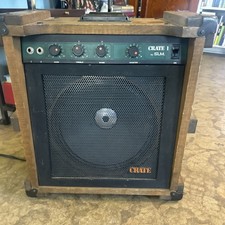 Vintage 1978 Crate CR-1 Guitar Combo Amp SLM Original Wooden Crate Cabinet USA picture