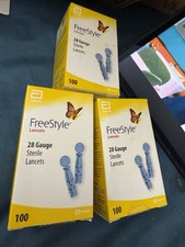 FreeStyle 28G Sterile Lancets 100 Count Box, Compatible with FreeStyle picture