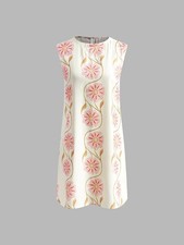 Commense Romantic Print Sleeveless Mini Dress picture
