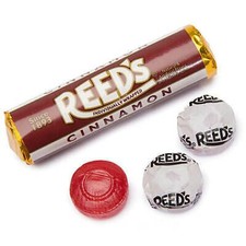 CINNAMON HARD CANDY by REED'S - (12 cts of 1.01OZ ROLLS) - SHIPS FREE picture