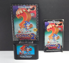 Sonic the Hedgehog 2 Sega Genesis 1992 CIB Tested picture