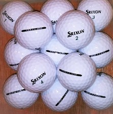 50 Srixon Soft Feel Used Golf Balls in (AAAAA) 5A MINT Condition picture