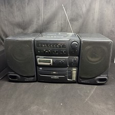 VTG MAGNAVOX AZ9855 CD Cassette Stereo Boombox AM/FM Radio WORKING picture