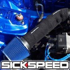 BLACK THERMAL COVER FOR COLD AIR/SHORT RAM INTAKE PIPE THERMAL ENGINE BAY SOCK picture