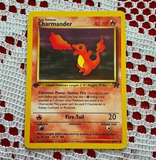 Wizards of the Coast Team Rocket 1st Ed Charmander 50/82 Common EN HP40 picture