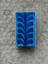 Vintage Aldo Londi For Bitossi Slab Block Vase Italian McM Pottery Retro Decor picture