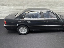 RARE 1:18 KK SCALE 1994 BMW 740i E38 7-series Black  Metallic Diecast  NO BOX picture