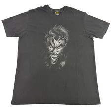 Vintage Y2K Batman Joker T Shirt Mens XL DC Comics Villain Graphic Tee Black picture