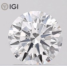 2.57 Ct Round Cut IGI Certified Lab Grown CVD Diamond F Color VVS2 Clarity Stone picture