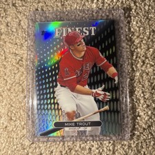 2013 Topps Finest - Mike Trout #1 Refractor picture