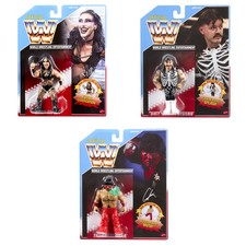 WWE 2026 Retros (Wave 3)  (Dominik Mysterio, Rhea Ripley & Great Muta with picture