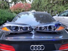 2012-2015 Jaguar XF XFR Xenon HID Headlight Assembly, OEM Pair L&R picture