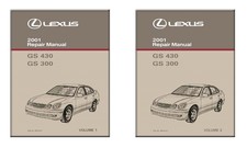2001 Lexus GS 430, GS 300 Factory Shop Service Manual picture