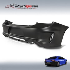 Fit For 2015-2022 2023 Dodge Charger W/ Side Vents Rear Bumper Cover Fascia NEW picture
