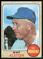 1968 Topps #472 Walt Alston picture