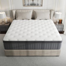10/12/14 Inch Gel Memory Foam Mattress Twin Full Queen King Spring Bed in a Box picture