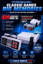 New Mini NES Anniversary Edition 620 Games Style Console Plug & Play picture