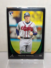 Bowman 2011 Freddie Freeman Rookie RC Atlanta Braves #205 Baseball Card picture