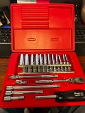 Snap-on 131TMPB 31 Piece 1/4 Metric Deep Shallow 6 point Socket Set Nice NOS? picture
