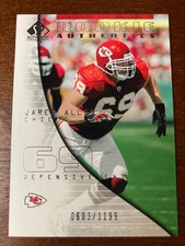 2004 Upper Deck SP Authentic Jared Allen Rookie RC /1199 picture