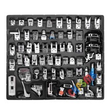 62PCS Presser Feet FOR Singer,Brother,Janome,Kenmore low shank home machines picture