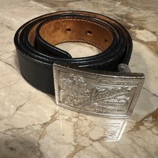 Louis Vuitton Authentic Ceinture Jeans Belt 90/36 For Men's Fashin Made in Japan picture