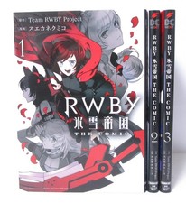 RWBY Hyosetsu Teikoku  Ice Queendom The Comic Vol.1-3 Manga Set in Japanese picture