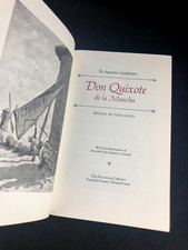 1979 Franklin Library Book Don Quixote De La Mancha by Miguel De Cervantes picture