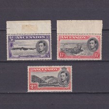 ASCENSION 1938, SG# 38-41, CV £29, part set, Perf 13½, MH/MNH picture