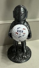 Astronaut Moon Man Golf Ball Display With Vice TourJet - 6.25” - For Moonrock picture