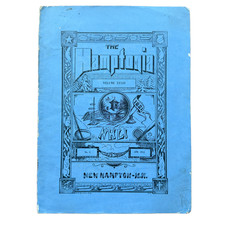 1913 THE HAMPTONIA New Hampton School NH Literary Magazine Berry Hall Photos Ads picture