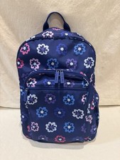Vera Bradley Backpack Ellie Flowers Backpack-Pre Owned Excellent Condition picture