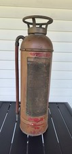 Antique Copper Fire Extinguisher Knight & Thomas Boston, Mass. No. A855909 picture