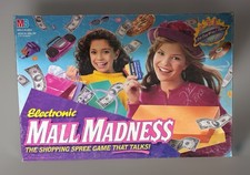 Vintage 1996 Electronic Mall Madness Milton Bradley Powers On Talks **READ picture