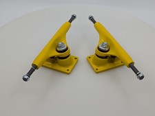 NOS Vintage Tracker Sixtrack MAGNESIUM Trucks Yellow 1980s Castings Classics picture