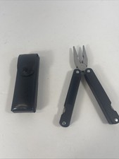 Stainless Steel Leatherman Style Multi Tool W/ Case | Black, W/ Black Case picture