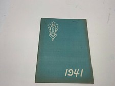 VINTAGE 1941 BERGEN High School YEARBOOK THE ECHO BERGEN NEW YORK  picture