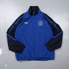 Vintage Umbro Everton FC Track Jacket Men Sz L 2005 2006 picture
