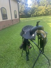 Wintec Black Western Saddle picture