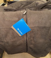 Men's Columbia Steens Mountain Fleece In Brown Full Zip Jacket Size Medium NWT picture