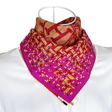 VTG HERMES Carre 45 Silk Scarf 