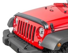 2007-2014 Jeep Wrangler AVS Hood Shield- Smoke 24901 picture