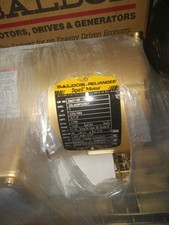 BALDOR SUPER E RELIANCER MOTOR EM3116T 1HP 1765 R.P.M. 230/460 V picture