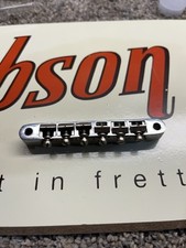 Vintage Gibson Pat No Tune O Matic Electric Guitar Bridge picture
