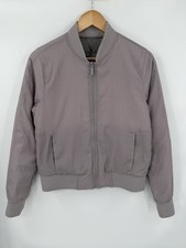 Lululemon Women’s Non Stop Bomber Jacket Reversible Dark Chrome Size 8 picture