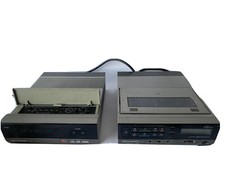 Vintage 1984 Sylvania VCR VC4512SL01 / Tuner Adaptor VC4522SL01 Made in Japan picture